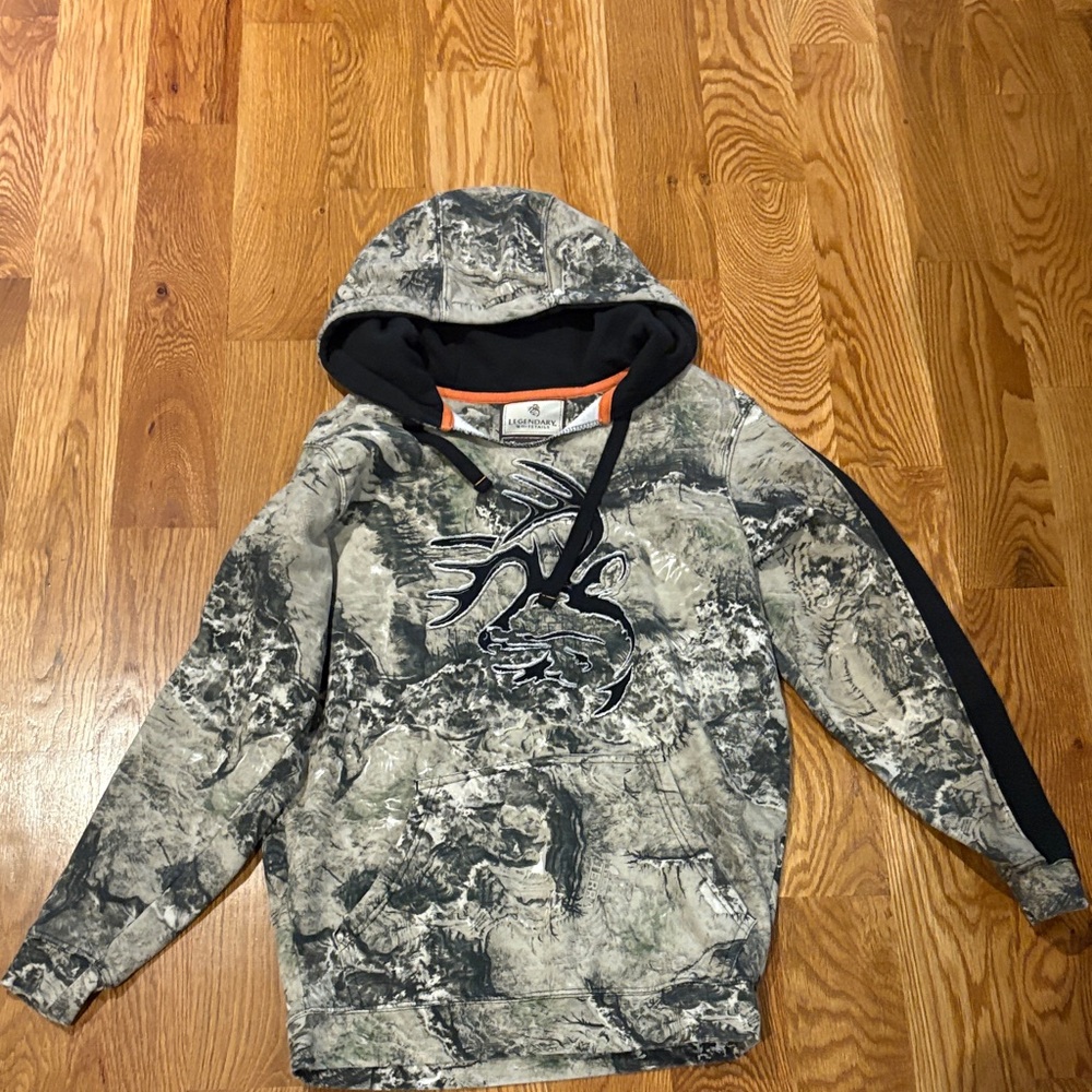 Legendary Whitetails Gray Camo Hoodie